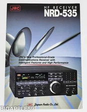 Japan Radio JRC NRD-535 Receiver Advertising Brochure