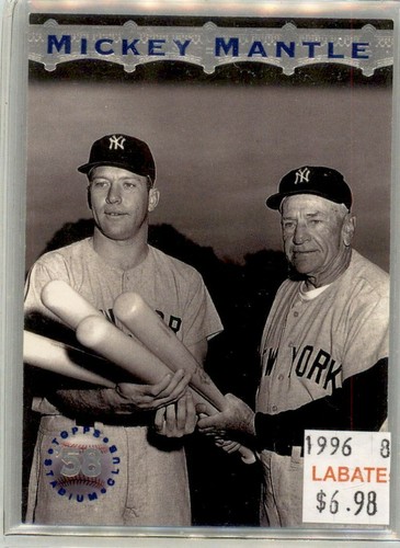 Mickey Mantle New York Yankees Salón de la fama 536 jonrones 1956-2010 64 disponibles - Imagen 76 de 145