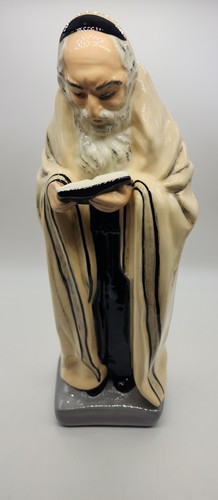 "Estatua de la Torá de lectura de rabino de 13,5"" de colección 1980 - 13 pulgadas" - Imagen 1 de 2