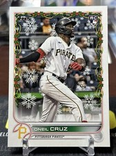 2022 Topps Holiday Baseball Oneil Cruz Base Rookie Card #HW173 PIRATES