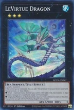 Yugioh! LeVirtue Dragon - ROTA-EN042 - Super Rare - 1st Edition Near Mint, Engli