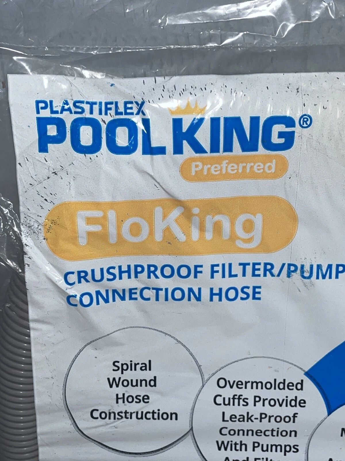 Plastiflex FloKing Swimming Pool Filter Connection Hose - Thumbnail 3