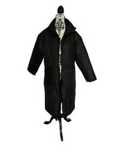 I Saw It First, Black Premium Longline Puffer Padded Coat Size 8 Bnwt Rrp £100