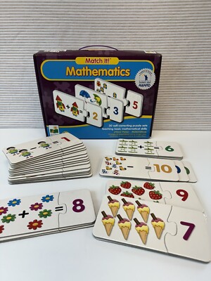 The Learning Journey Match It! Mathematics - STEM Addition & Subtraction Game