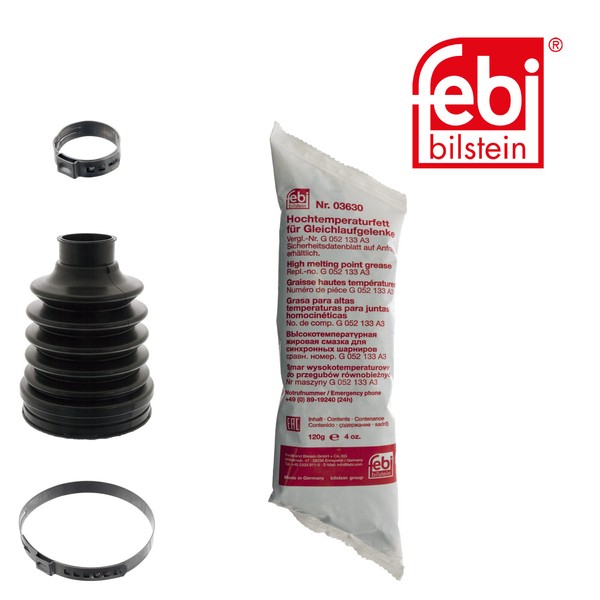 Febi Bilstein Faltenbalgsatz Antriebswelle Vorne Rechts FüR Renault Clio II-image