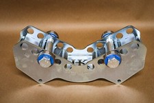 Large Pipe Roller Head, 1/4" Steel, Double Rubber Sealed, Zinc Plated, USA MADE