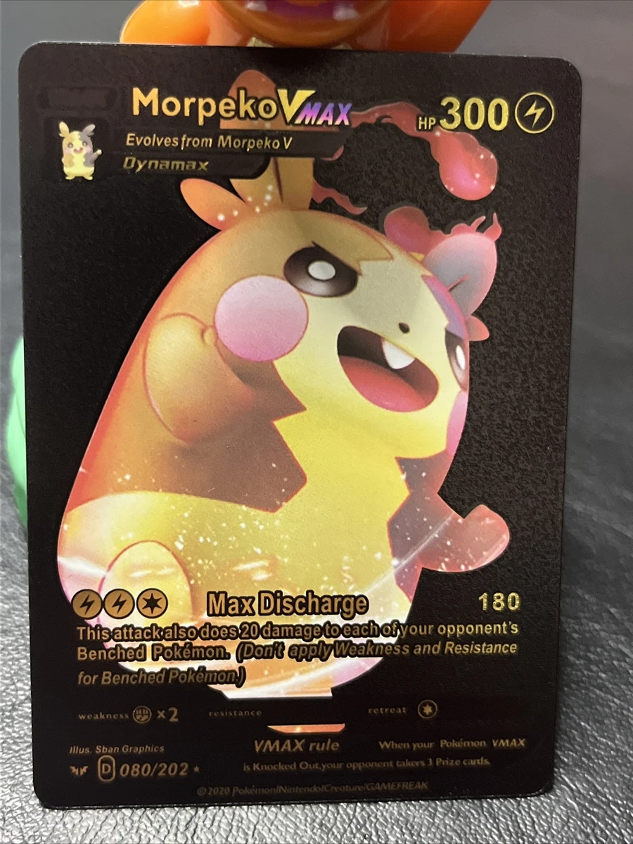Black Pokemon Morpeko Vmax 080/202 | eBay