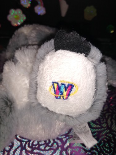🦄Ganz / Webkinz Furry "Koala" Bear Gray Color HM113 8" Plush! *No Code. - Picture 6 of 11