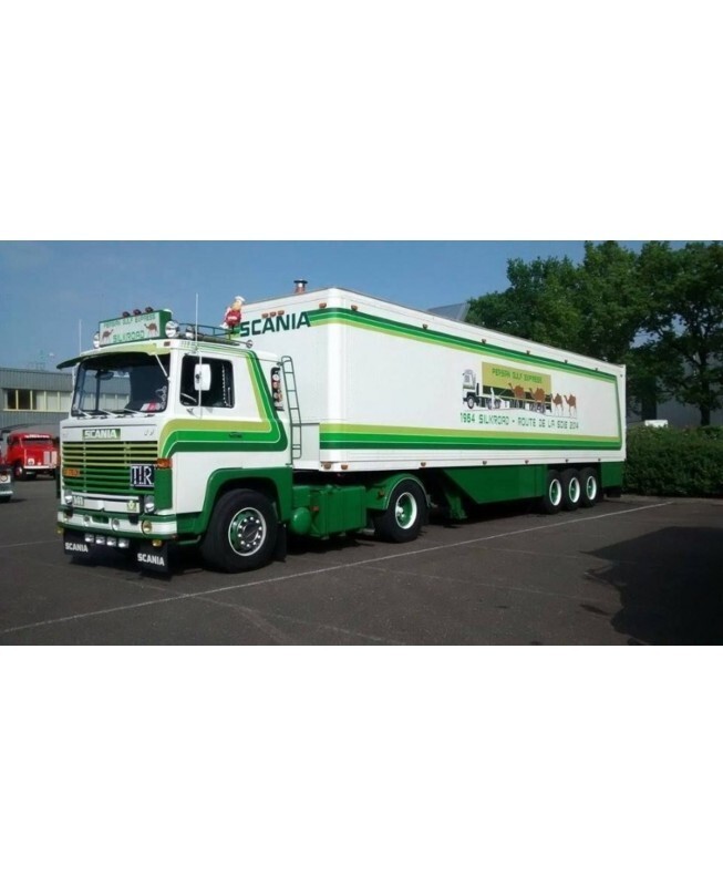 TEKNO 81660 SCANIA 141 4X2 semi-fourgon Daniel Morin Persian Gulf Express