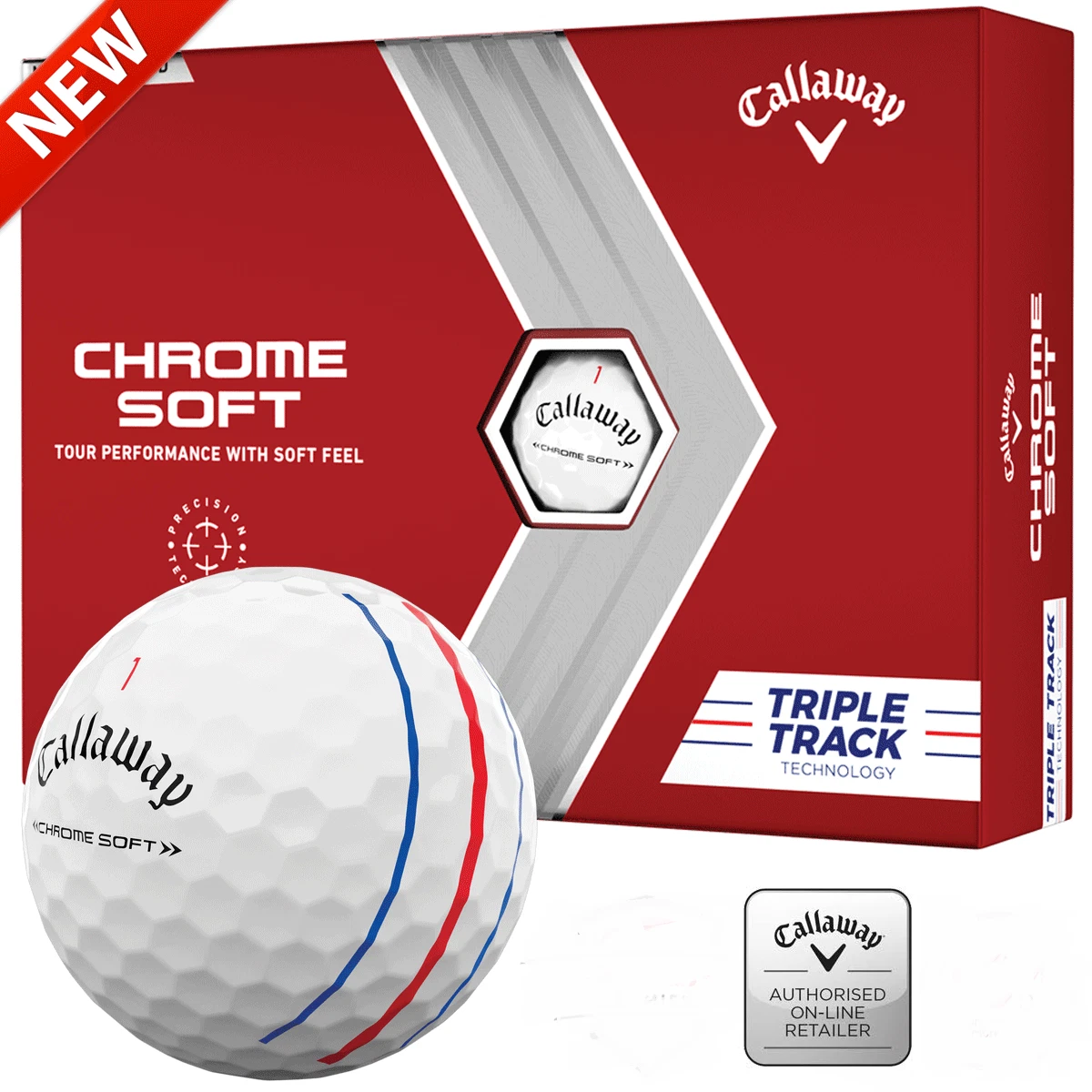callaway chrome soft triple track golf balls