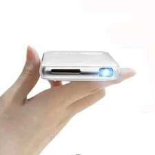 DL-S6 Mini Projector Android 7.1.2 5000mAh Battery Handheld Mini LED Projector