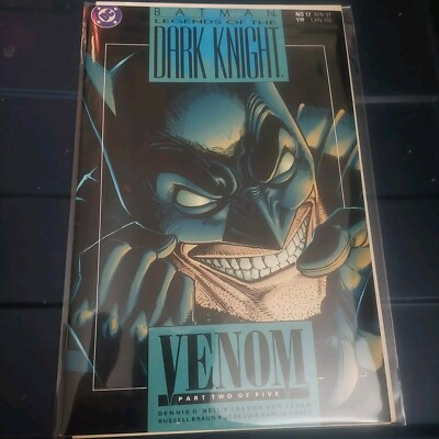 Batman Legends Of The Dark Knight #17 O'Neil Venom Drug Addiction Bane 1991 VF