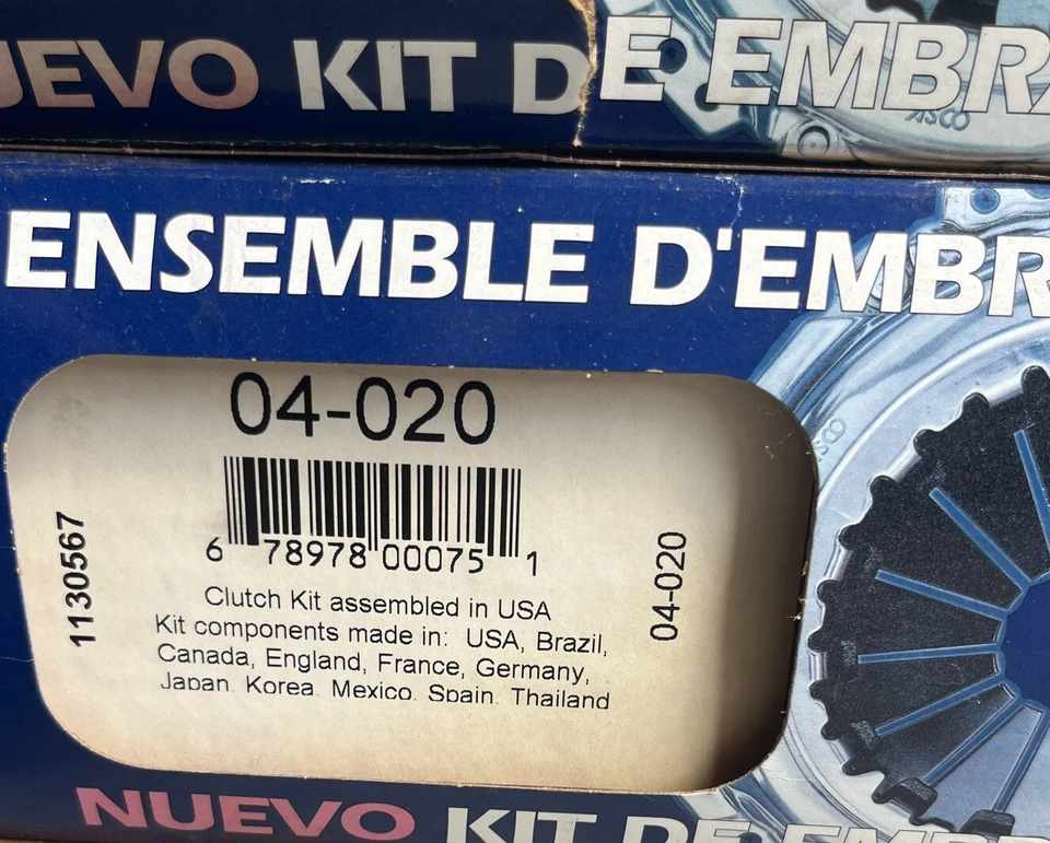 Kit de embrague de servicio estándar Rhino Pac 04-020 Foto 2 de 2