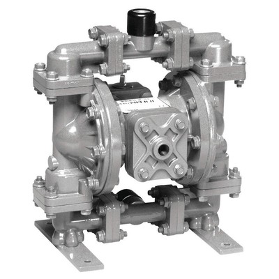 SANDPIPER S05B1S2TANS000. Dbl Diaphragm Pump,NPT,PTFE,1/4in,15gpm 12W430