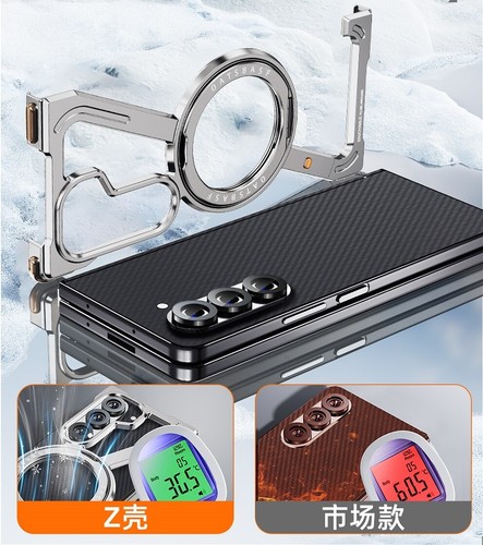 Coque Support 360 Magnétique Métal Forme Z Sans Bord pour Samsung Galaxy Z FOLD 7 6 5 - Photo 14 sur 34