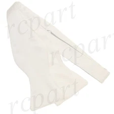 New in box Vesuvio Napoli men's self tie bow tie 100% silk formal white