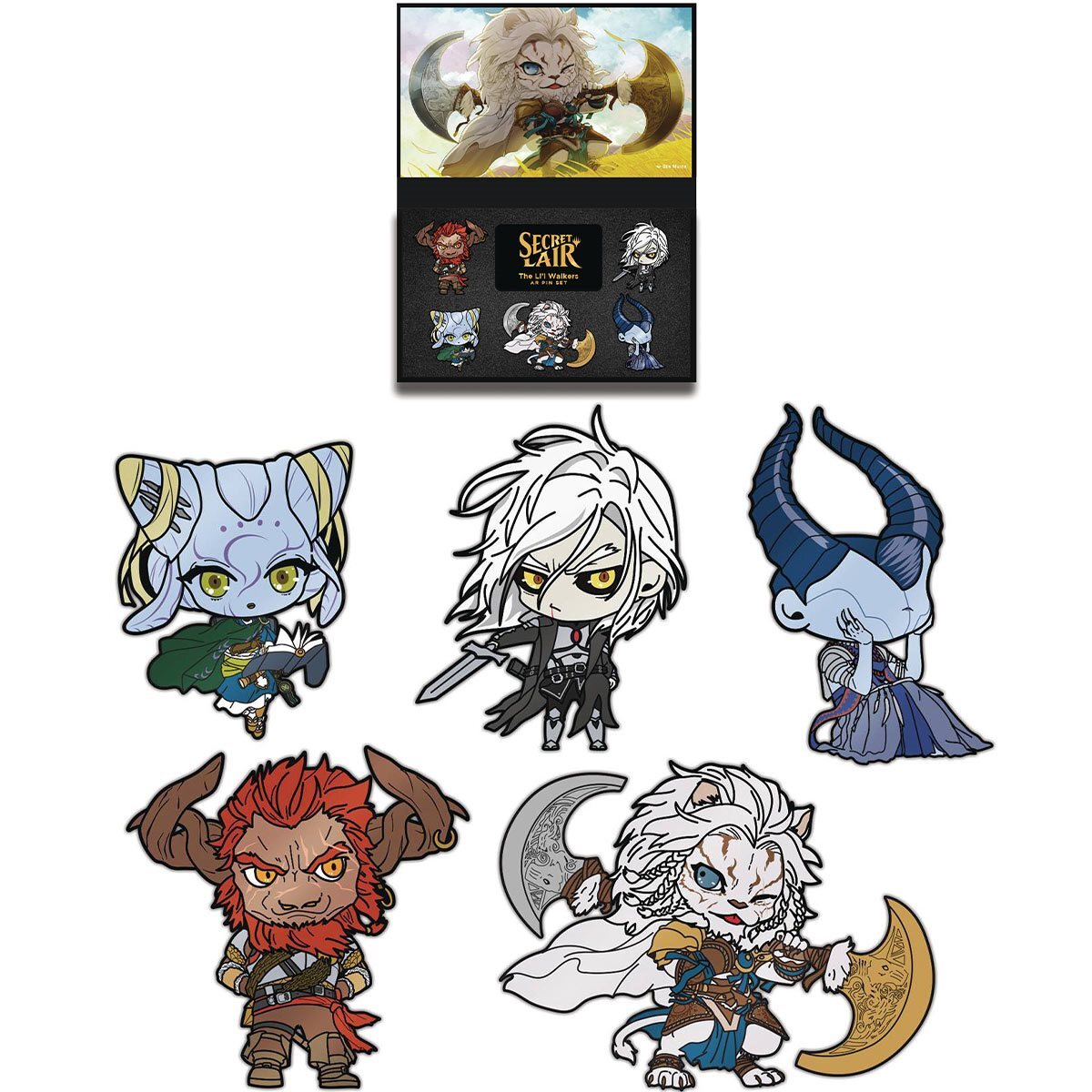 Magic: The Gathering Secret Lair Li'l Walker Augmented Reality Pin