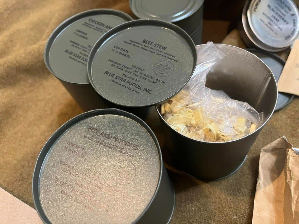 US Korean War Ration, Combat, Individual - Fully Edible Reproduction ...