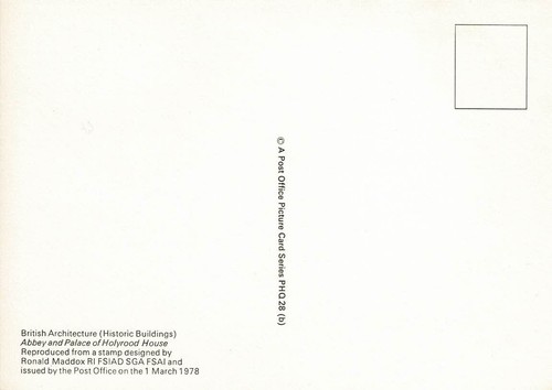 PHQ 28 (4). British Architecture (4th Series) Historic Buildings. Unused/Mint. - Picture 5 of 9