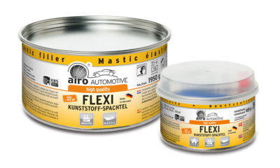 Airo FLEXI Kunststoff Spachtel Plastik Spachtelmasse styrolreduziert 500 g