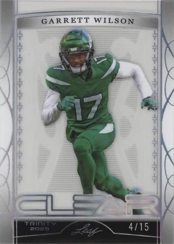 2023 Leaf Trinity Clear Garrett Wilson #C-12