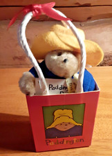 Collectable Vintage 1998 Paddington Bear In A Gift Bag By Eden Toys Un-Opened.