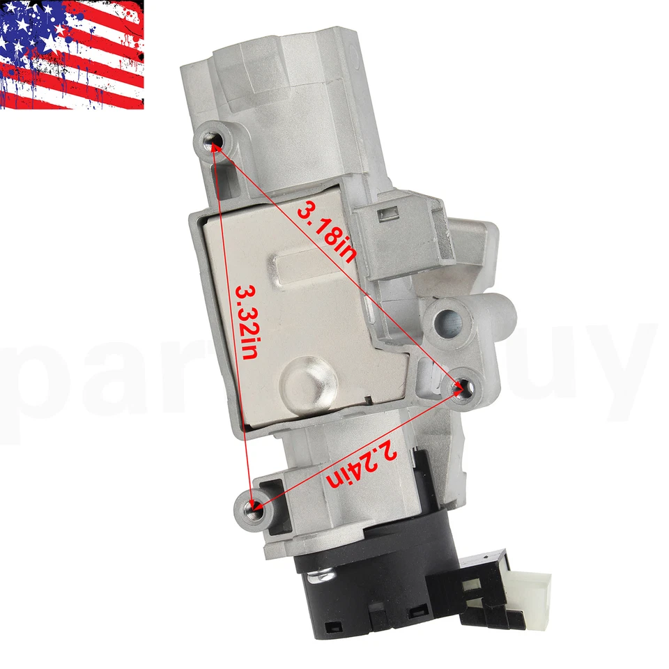 Carcaça de chave de cilindro interruptor de ignição para 2006 Colorado Canyon H3 15795322 - Imagem 2 de 4