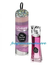 LOMANI MY SECRET LOVE PERFUME FOR WOMEN 3.3 OZ / 100 ML EAU DE PARFUM SPRAY NIB