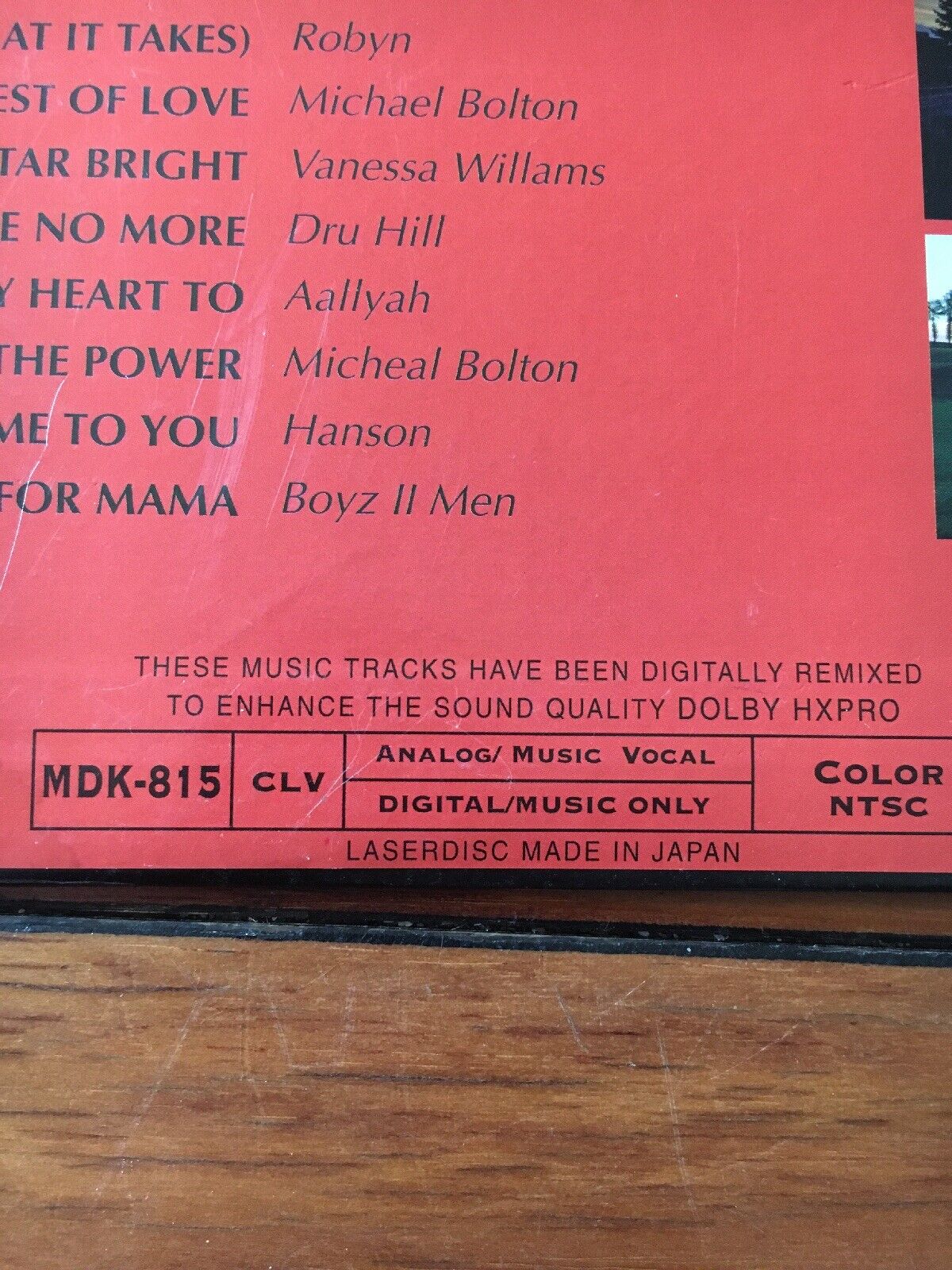 American Karaoke Mega Discs Laserdisc Pop Top Hits MDK-815 1998 Japan Elton  John 94999888138 | eBay