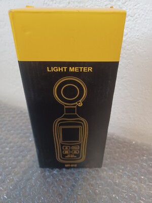 MT-912 Light Meter Digital Illuminance Handheld Ambient Temp Measurer Item#1064