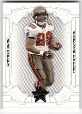 2008 Leaf Rookies & Stars Warrick Dunn #91 Tampa Bay Buccaneers