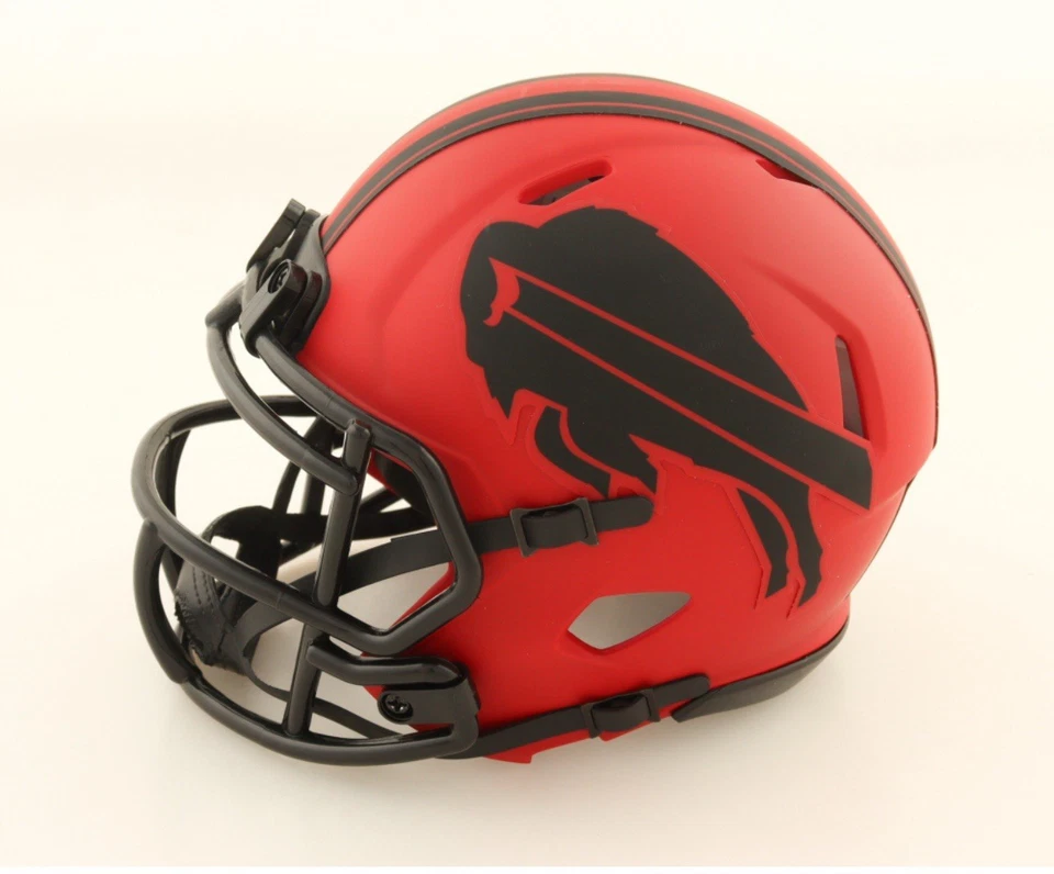 MINI CASCO RAVE AUTOGRAFIADO FIRMADO POR CORNELIUS BENNETT BILLS JSA Foto 3 de 3