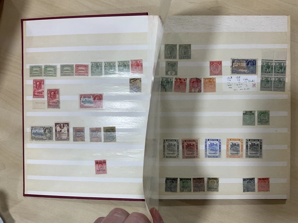 Commonwealth stamps. Mint/used. In old stock book C/11 - Image 4 of 4
