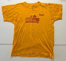 Vintage 1983 Washington, DC Gay Pride Staff Shirt - Screen Stars Size Medium