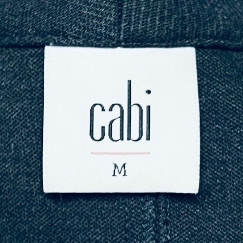 🌻EUC Cabi Jacket  Navy Blue Ponte Knit Duster Coat Blazer #3180 Size Medium - Picture 9 of 10