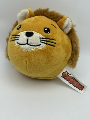 Squishi mi Ball Plüsch 2 in 1 Löwe und Gepard