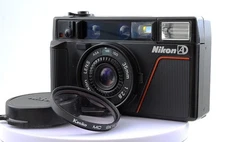 Nikon L35 AD ISO 1000 35mm Point & Shoot Film Camera from Japan [READ]