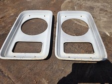 1967 1968 1969 1970 1971 1972 Chevy C50 C60 Headlight Bezels Rh Lh Good Used