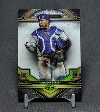 Salvador Perez 2024 Topps Triple Threads Baseball Card #147 Kansas City Royals