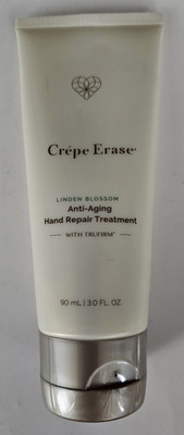 new CREPE ERASE linden blossom HAND REPAIR TREATMENT w/Trufirm ANTI-AGING 3 oz