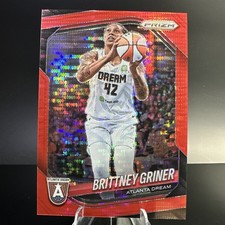BRITTNEY GRINER 2025 Panini Prizm WNBA Red Pulsar /299 SP