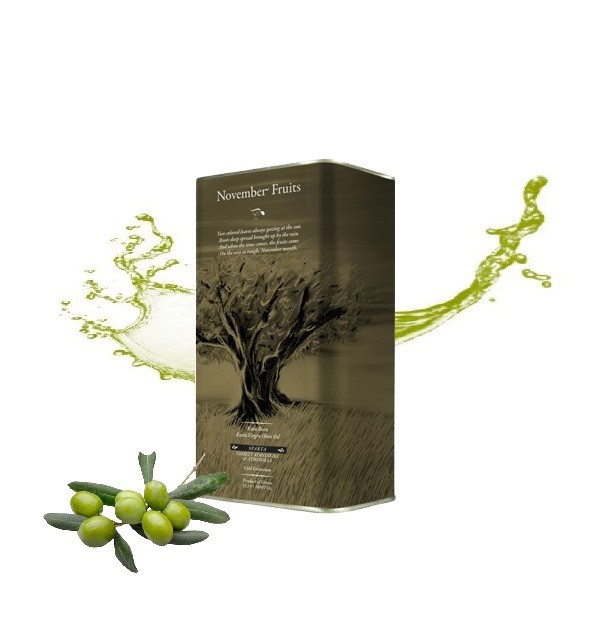 Aceite de Oliva Virgen Extra Griego November Fruits 1 l - Calidad Premium