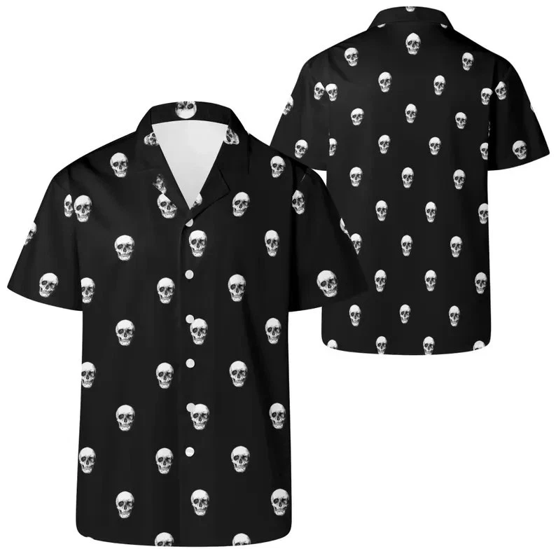 skull button up shirt products for sale | eBay