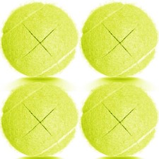 Tennis Balls for Walkers Pre Cut, 4Pcs Walker Tennis Balls Precut Tennis Balls f