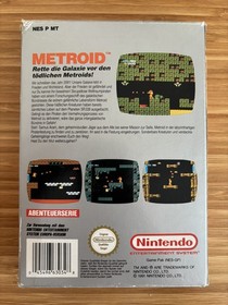Metroid (Nintendo NES) | OVP und Anleitung, Deutsche Version / Verpackung