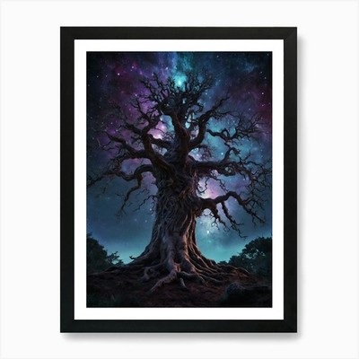 Tree Of Life 47 Art Print Framed Wall Art Poster Canvas Print Picture