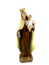 Statua Cm 30 Madonna del Carmine Arte Sacra Santo Idea Regalo