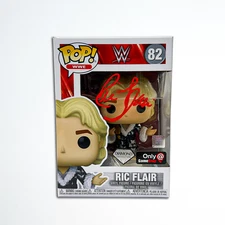 Ric Flair Signed POP JSA Game Stop Exclusive Diamond Collection #82 RED
