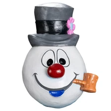 Christmas Frosty the Snowman - Frosty Latex Deluxe Mask Trick or Treat Studios