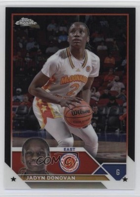 2023 Topps Chrome McDonald's All American Black Refractor /10 Jadyn Donovan 1jb0